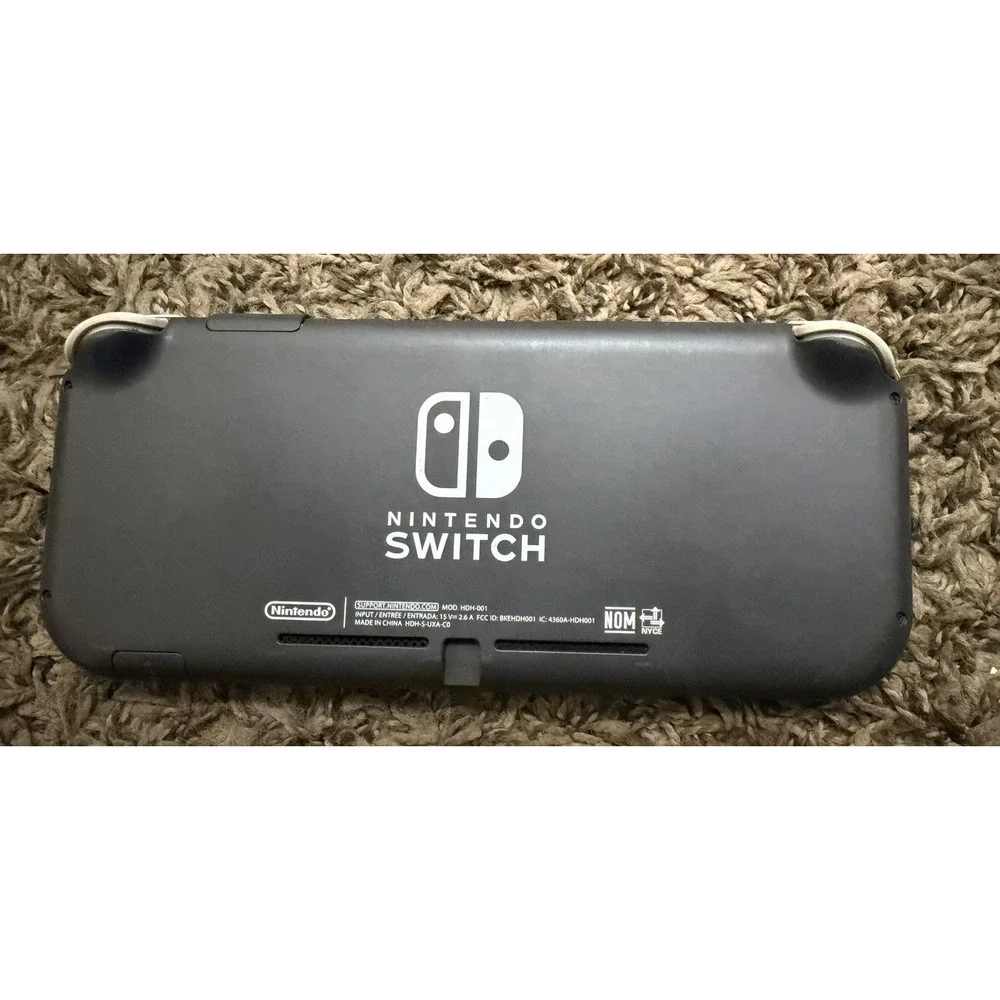 Nintendo Switch Lite Gray 32GB 720p 2019 HDH-001 With Mario Odyssey Game